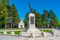 Lovcenska vila statue in Cetinje, Montenegro Royalty Free Stock Photo