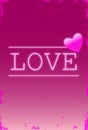 Love abstract background