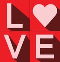 Love abstract background