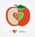 Love Apple illustration