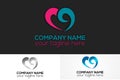 Love beauty logo template design