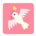 Love Bird Flat Icon