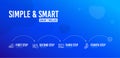 Love book, Refresh bitcoin and Seo strategy icons set. 3d chart sign. Vector