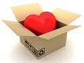 Love box Royalty Free Stock Photo
