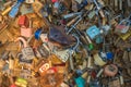 Love bridge full of lockers in paris