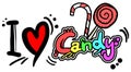 Love candy Royalty Free Stock Photo