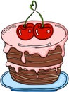 Love cherry cake