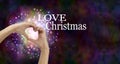 Love Christmas banner