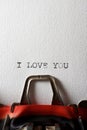Love concept view Royalty Free Stock Photo