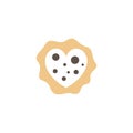 Love Cookies Logo Design Vector Template, Icon Symbol, Creative design concepts Royalty Free Stock Photo