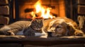 love cozy cat and dog