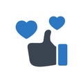 Love feedback icon