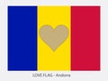Love flag Andorra