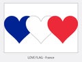 Love flag France