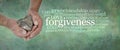 Love and Forgiveness Word Tag Cloud Royalty Free Stock Photo