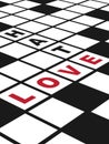 Love and Hate Royalty Free Stock Photo