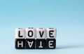 Love and Hate Royalty Free Stock Photo