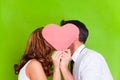 Love heart couple Royalty Free Stock Photo