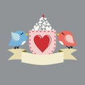 Love heart Emblem