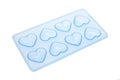 Love Heart Ice Mold Royalty Free Stock Photo