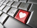Love Heart Icon Computer Key