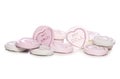 Love heart sweets