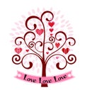 Love heart Tree