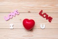 Love, holiday and Valentine Day Royalty Free Stock Photo