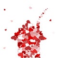 Love house Royalty Free Stock Photo