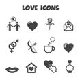 Love icons