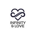 Love and Infinity Modern Logo Design
