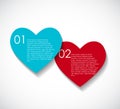 Love Infographic Templates for Business Vector