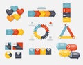 Love Infographic Templates for Business Vector