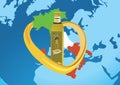 With love Italian oil in the world-