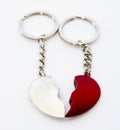 Love keychain Royalty Free Stock Photo