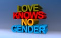 Love knows no gender on blue