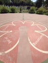 Love labyrinth and walking track