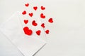 Love Letter On Valentine`s Day Royalty Free Stock Photo