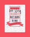 Love lettring vector lovely calligraphy lovable sign sketch iloveyou on Valentines day beloved card illustration