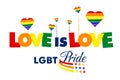 Love in love LGBT Pride