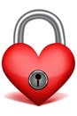 Love lock Royalty Free Stock Photo