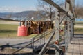 love locks bridge lendkanal carinthia austria forever