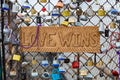 Love Locks New Orleans Love Wins Sign