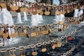 Love Locks at the Swan Bell Tower