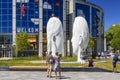 "Love" made by Jaume Plensa.