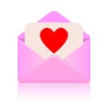 Love message Royalty Free Stock Photo