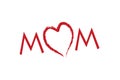 Love mom mother's day Royalty Free Stock Photo