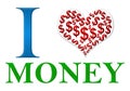 Love Money Red Green Blue