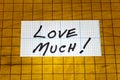 Love much romantic message happy valentine note romance relationship