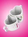 Love mugs Royalty Free Stock Photo